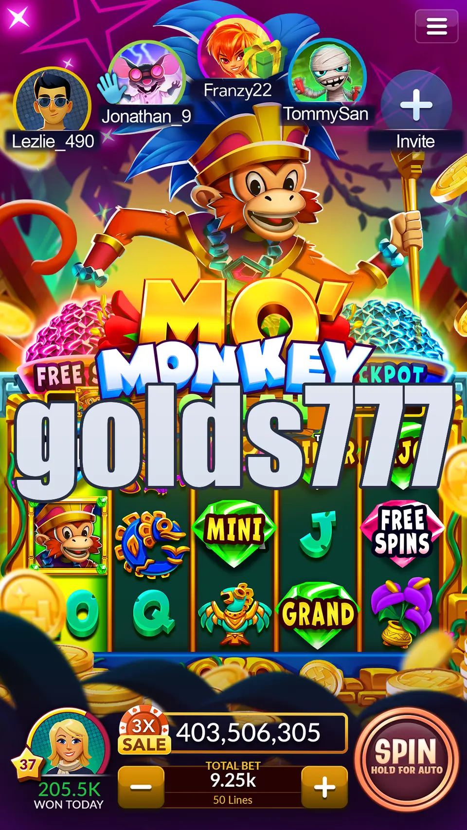 golds777 Tangkapan Layar Resmi APK